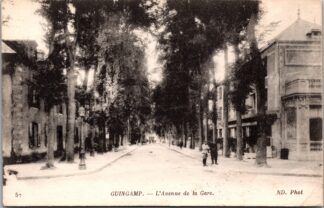 57 Guingamp L’avenue de la Gare