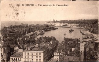 96 Dieppe Vue générale de l'avant-Port