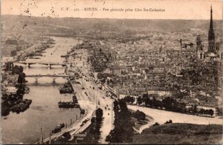 422 Rouen Vue générale prise Côte Ste-Catherine