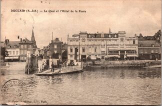 Duclair le Quai et L'hôtel de la Poste