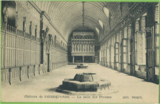 Château de Pierrefonds La salle des Preuses