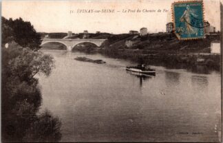 31 Epinay-sur-Seine le Pont du Chemin de Fer