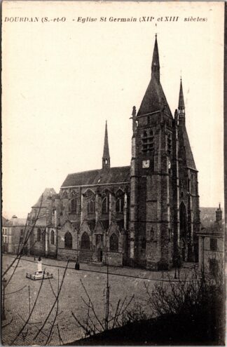 Dourdan eglise saint Germain XIIe et XIIIe siècles