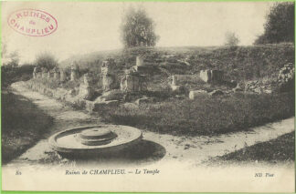 80 ruines de Champlieu le temple
