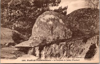 155 Forêt De Fontainebleau la casquette du Jockey Franchard