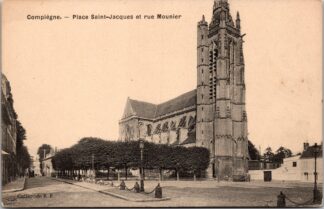 Compiègne place Saint-Jacques et Rue Mounier
